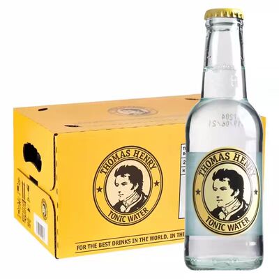 德国进口Thomas Henry Tonic托马斯亨利汤力水调金汤力200ml*12瓶