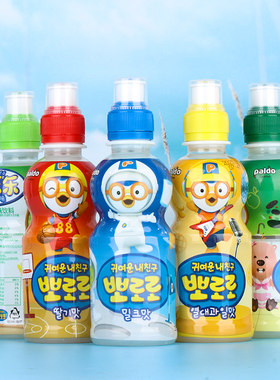 啵乐乐果味饮料韩国235ml
