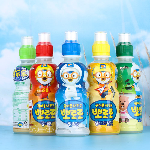 啵乐乐果味饮料韩国235ml