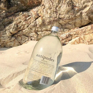 新西兰进口绮怡antipodes寰彼极高端矿泉水气泡水玻璃瓶500ml/1L