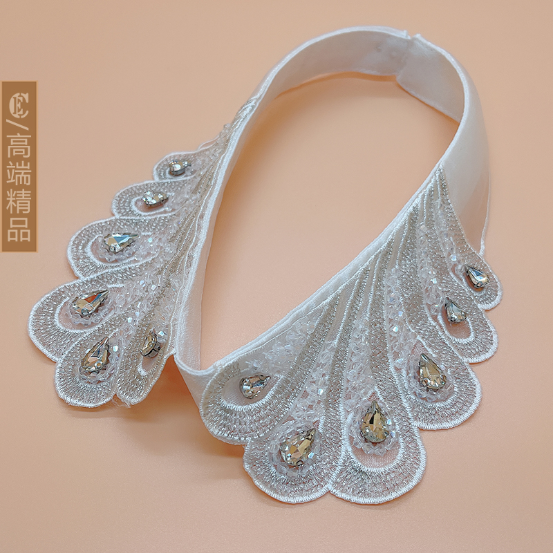 CE钉珠假领子单领女百搭