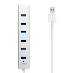 。优越者(UNITEK)USB3.0分线器 高速扩展7口HUB集线器 Y-3090BSL