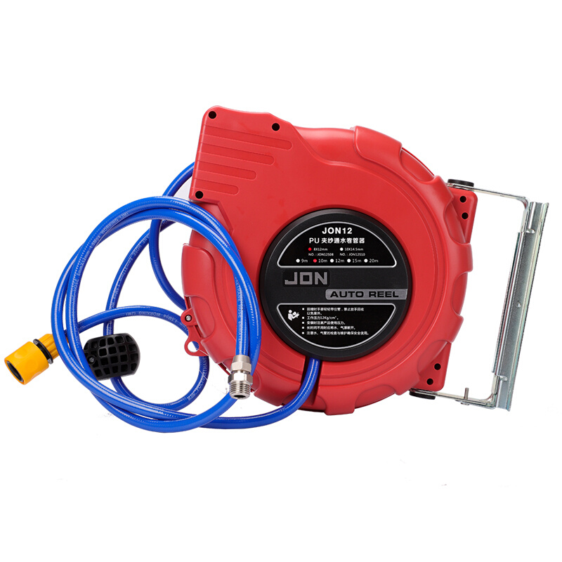 极速。强生JON气鼓自动伸缩卷管器洗车J气鼓水鼓伸缩气管气鼓组合