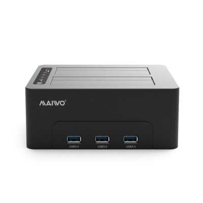 速发。麦沃MWO  K082H1 双盘位通用SATA接口.线传输HUB分 器外