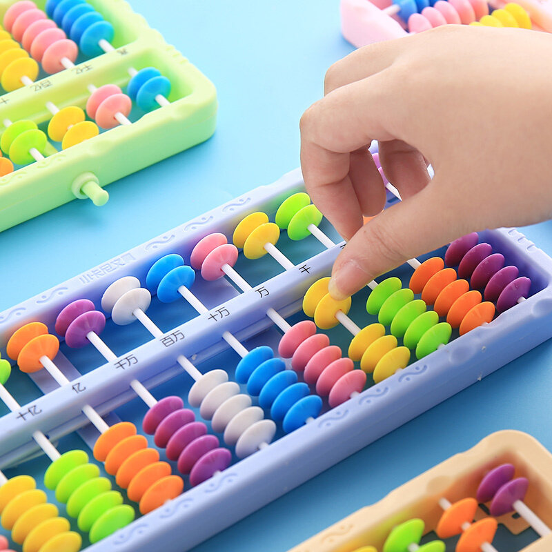 速发。7珠珠算算盘一学生珠心算幼儿园小二年儿级童多功能数学教