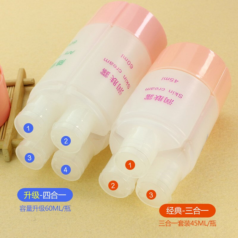 好货厂家。vaidu洗发简易北欧一套小型三合装洗浴露分装清新瓶出