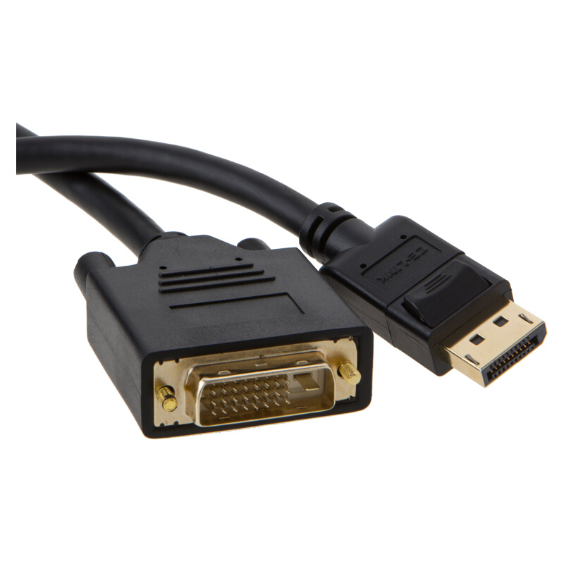。CE-LINK 1605 DP转DVI高清线 3米 1.2版 DP转DVI连接线转换线高