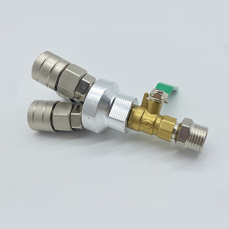 气管快速接头气动快插空压机配件大全气泵软管c式自锁圆二通三通