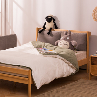 童伴儿童床 致家家居 榉木小床单人床小孩床男女孩床实木儿童床