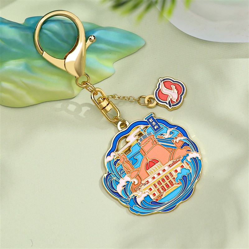 厦门AR金属书签徽章钥匙扣冰箱贴文创小礼品精致创意中国古风礼物