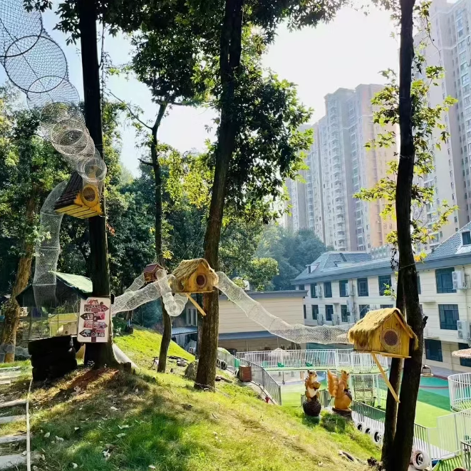 松鼠跑道笼子窝小动物展示小屋宠物全新铁网幼儿园网笼铁笼公园笼