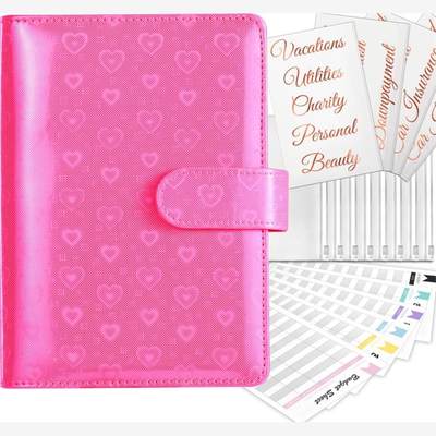 A6 aesthetic cute daily budget planner money saving book