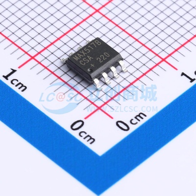 数模转换芯片DAC MAX517BCSA+ SOIC-8 MAXIM(美信) 电子元件配单