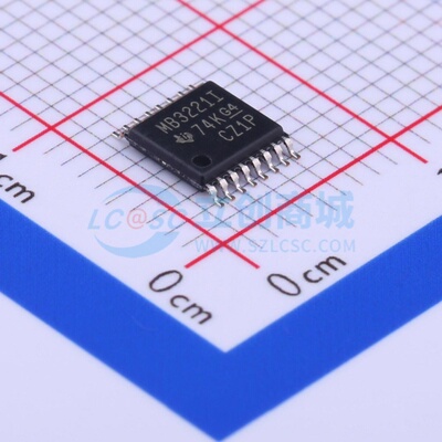 RS232芯片 MAX3221IPW TSSOP-16 TI/德州 电子元器件配单原装正品