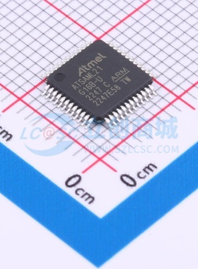 单片机(MCU/MPU/SOC) ATSAML21G16B-AUT TQFP-48 MICROCHIP(美国