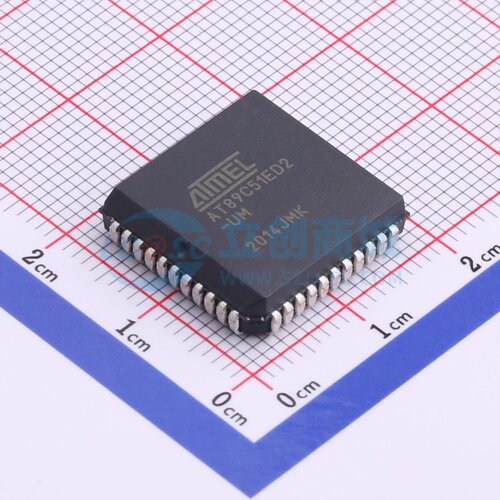 单片机(MCU/MPU/SOC) AT89C51ED2-SLSUM PLCC-44(16.6x16.6) MICR