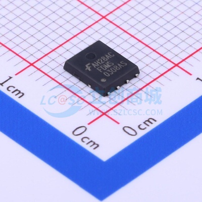 场效应管(MOSFET) FDMS0308AS PQFN-8 onsemi(安森美) 电子元器件