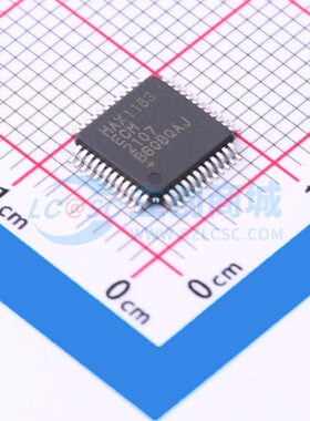 模数转换芯片ADC MAX1183ECM+D TQFP-48 MAXIM(美信) 电子元器件
