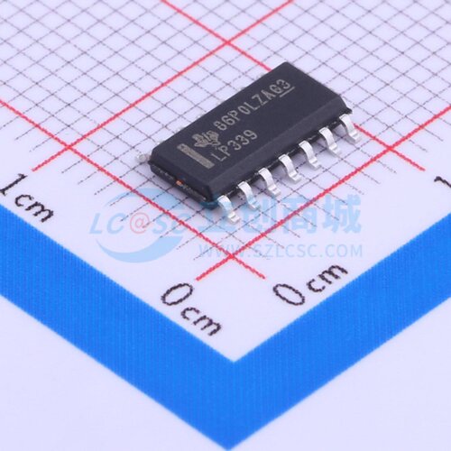 比较器 LP339DR SOIC-14 TI/德州 电子元器件配单原装正品