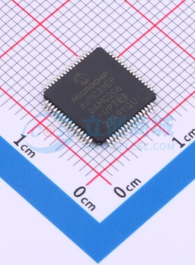 数字信号处理器(DSP/DSC) dsPIC33EP64MC206-I/PT TQFP-64 MICROC