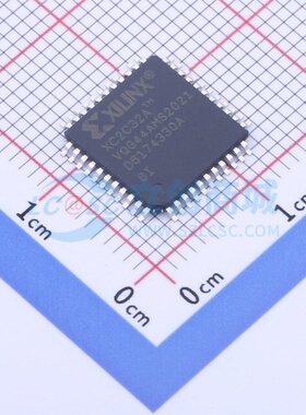 可编程逻辑器件(CPLD/FPGA) XC2C32A-6VQG44I VQFP-44 XILINX/赛
