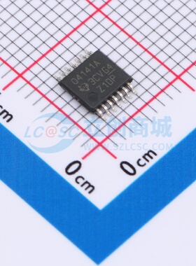 FET输入运放 OPA4141AIPWR TSSOP-14 TI/德州 电子元器件原装正品