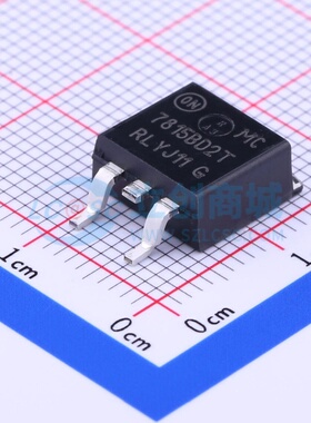 线性稳压器(LDO) MC7815BD2TG TO-263 onsemi(安森美) 电子元器件