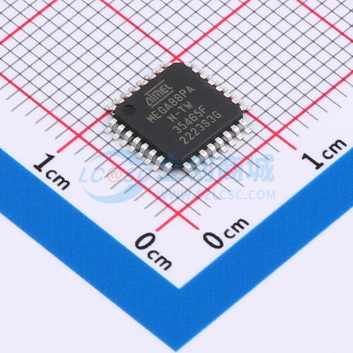 单片机(MCU/MPU/SOC) ATMEGA88PA-AN TQFP-32 MICROCHIP(美国微芯
