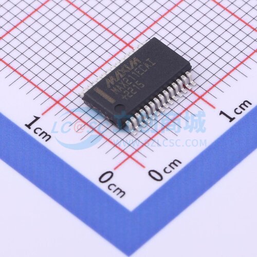 RS232芯片 MAX211ECAI+ SSOP-28 MAXIM(美信) 电子元器件原装正品
