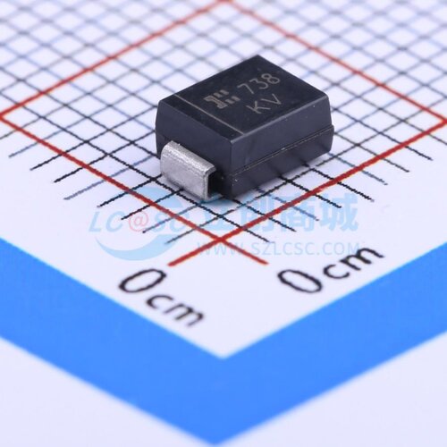 静电保护器(TVS/ESD) SMBJ9.0A-13-F DO-214AA DIODES(美台)