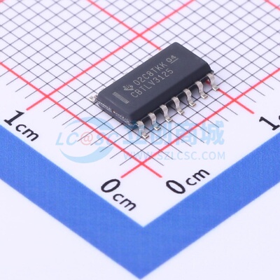 信号开关/编解码器/多路复用器 SN74CBTLV3125DR SOIC-14 TI/德州