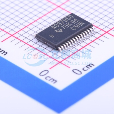 模数转换芯片ADC ADS7950SBDBT TSSOP-30 TI/德州 电子元器件配单