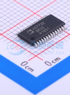 模数转换芯片ADC AD7732BRUZ TSSOP-28 ADI(亚德诺) 电子元件配单