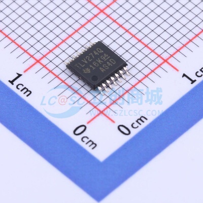 运算放大器 TLV274QPWRG4Q1 TSSOP-14 TI/德州 电子元件原装正品