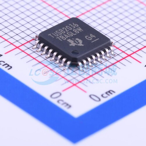USB集线器 TUSB2036VFR LQFP-32 TI/德州 电子元器件配单原装正品