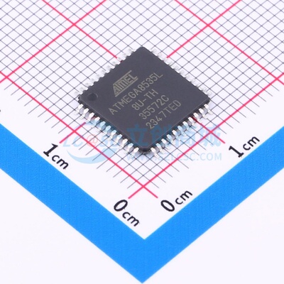 单片机(MCU/MPU/SOC) ATMEGA8535L-8AU PLCC-44(16.6x16.6) MICRO