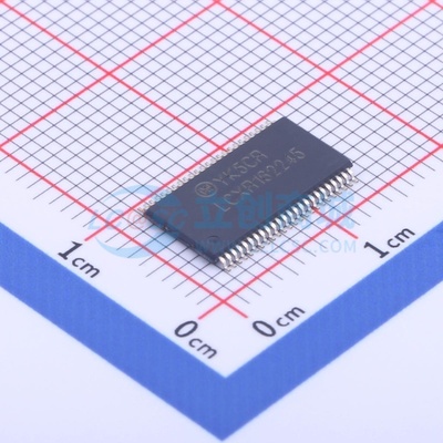 缓冲器/驱动器/收发器 74LCXR162245MTD TSSOP-48-6.2mm onsemi(