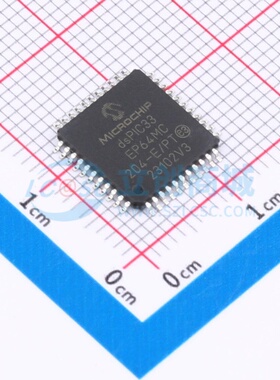数字信号处理器(DSP/DSC) dsPIC33EP64MC204-E/PT TQFP-44 MICROC