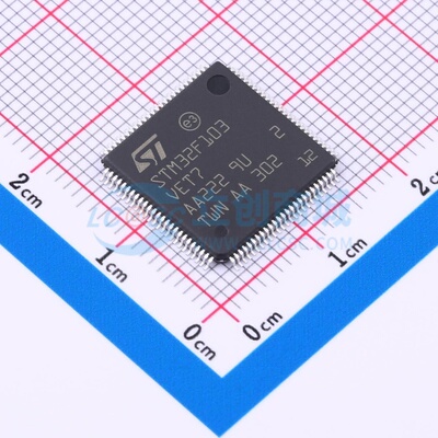 单片机(MCU/MPU/SOC) STM32F103VET7 LQFP-100 意法半导体芯片