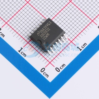模数转换芯片ADC ADC0832CCWMX/NOPB SOIC-14 TI/德州 电子元器件