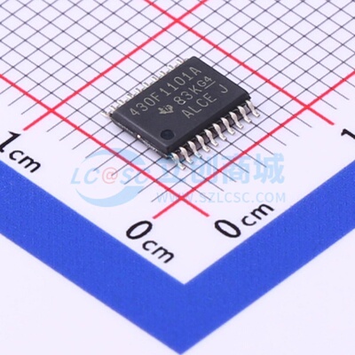 单片机(MCU/MPU/SOC) MSP430F1101AIPWR TSSOP-20 TI/德州 元器件