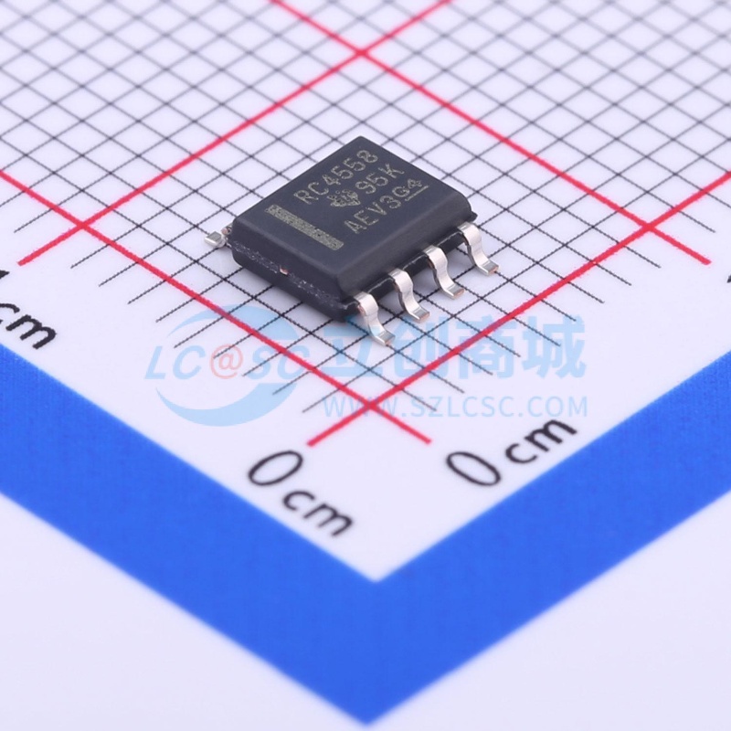 运算放大器 RC4558DR SOIC-8 TI/德州 电子元器件配单原装正品