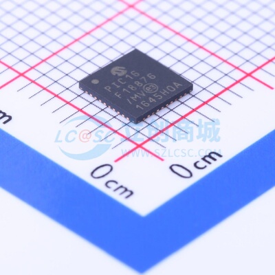 单片机(MCU/MPU/SOC) PIC16F18876T-I/MV QFN-40 MICROCHIP(美国