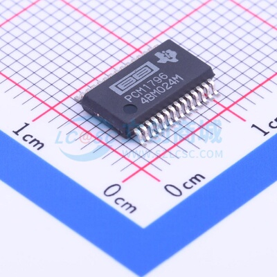 ADC/DAC芯片 PCM1796DBR SSOP-28 TI/德州 电子元件配单原装正品