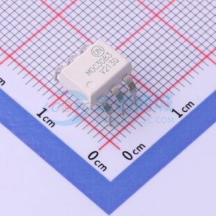 可控硅输出光耦 MOC3083TVM DIP-6 onsemi(安森美) 电子元件配单
