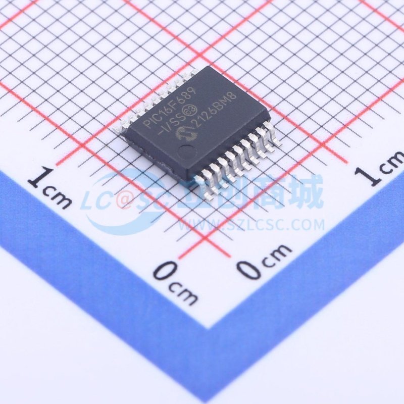 单片机(MCU/MPU/SOC) PIC16F689T-I/SS SSOP-20 MICROCHIP(美国微