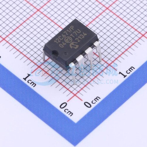 单片机(MCU/MPU/SOC) PIC12C671-04/P PDIP-8 MICROCHIP(美国微芯