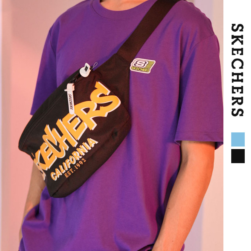 Skechers斯凯奇腰包2022新款男斜挎包女夏单肩背包胸包运动休闲包|ruв категории спортивная сумка/открытый пакет/аксессуары, карман - от Buy2taobao.com для оказания профессиональной услуги покупки агента Taobao