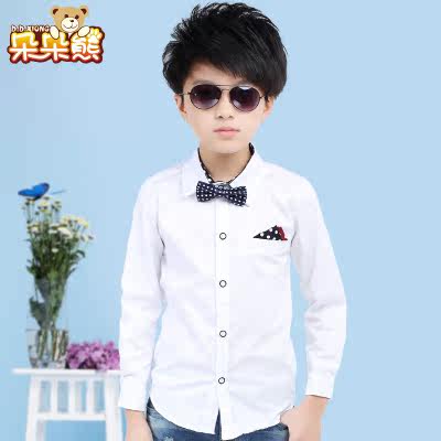 Chemise garcon à manche longue - Ref 2073555 Image 8