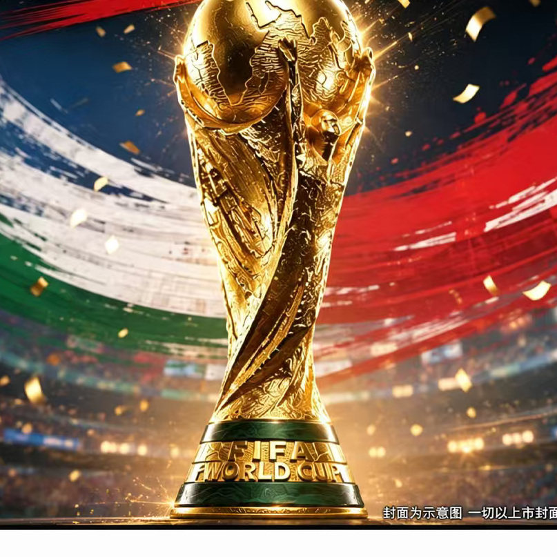 不折叠包装 体坛周报 2026美加墨世界杯终极指南 【2026世界杯指南】报纸特刊